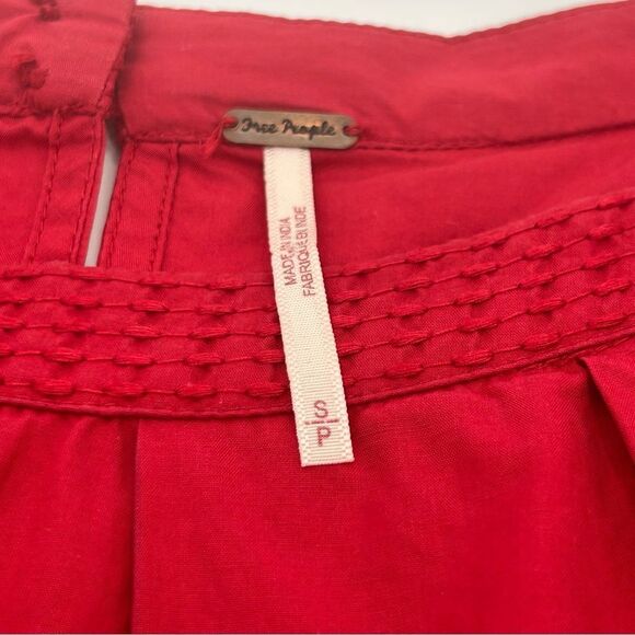 Free People true red wishing well too size small - Picture 6 of 7